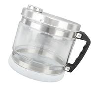 Botella colectora de agua destilada de vidrio transparente de 4 L para destiladores de encimera y uso de belleza, diseño de fácil instalación, mango ergonómico, recipiente de agua destilada