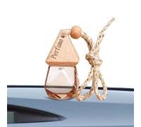 Botella colgante para difusor de aceite de coche - Botella vacía para difusor de coche colgante | Ambientador de perfume Colgante Esencial Aromaterapia Difundido Tapón de triángulo