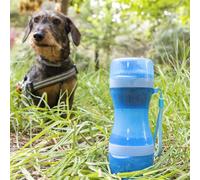 Botella con Depósito de Agua y Comida para Mascotas 2 en 1 Pettap - INNOVAGOODS