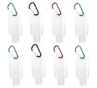Botella Con Gancho De 50Ml, 8 Uds. Con Ganchos De 8 Uds., Botella De Plástico Portátil, Minibotella De Viaje, Se Puede Utilizar Para Artículos De Tocador Y Cosméticos