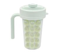 Botella con molde para cubitos de hielo: máquina para hacer hielo con burbujas con pajita, bandeja de silicona con forro de acero inoxidable, jarra de agua para cócteles de whisky, picnic al aire libr