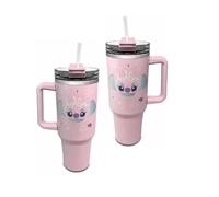 Botella con Pajita Ángel Lilo Y Stitch 1180Ml