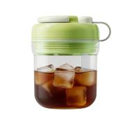 Botella con pajita - Vaso de trescientos mililitros, dispositivo de succión reutilizable para líquidos deportivos, pieza moderna y saludable de utilidad de bienestar | Accesorio de viaje ideal