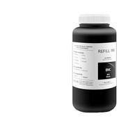 Botella de 1000 ml de Tinta en 5 Colores compatibles con los Cabezales de impresión Gen 4 Gen 5 para soluciones de impresión(Black)