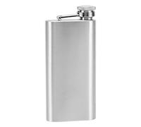 Botella de 140 ml de acero inoxidable para Argent saliente, color plateado