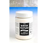Botella de 200 ml con textura de agua transparente efecto diorama