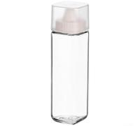 Botella de aceite de vidrio con una boquilla sin goteo para llovizna controlada, fácil de desmontar para limpiar, apta para lavavajillas, para uso en cocina y aceites para servir