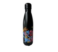 Botella de acero aislante de doble pared - Botella de acero inoxidable reutilizable Poppy Playtime - Mantenimiento caliente y frío 12 horas - Para deporte, viaje, diario, 500 ml - BPA Free - Licencia