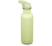 Botella de acero inoxidable Klean Kanteen Classic 800 ml (w/Flip Seal Sport Cap) Color: verde claro