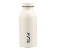 Botella isotérmica de acero inoxidable 304 354ml blanca edición suns