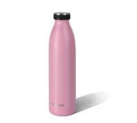 Botella de acero inoxidable wenco falmingo rosa, 750 ml, perfecta para niños, sin BPA, a prueba de fugas, apta para ácido carbónico, pequeño termo para burbujas, deportes, escuela, fitness