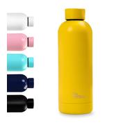 Botella de Agua Acero Inoxidable 500ml-Otto Koning-Botella Térmica con Doble Aislamiento al vacío para 12 Horas de Bebida Caliente y 24 Horas de Bebida Fría. Termo a Prueba de Fugas Libre BPA