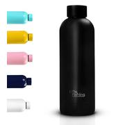 Botella de Agua Acero Inoxidable 500ml-Otto Koning-Botella Térmica con Doble Aislamiento al vacío para 12 Horas de Bebida Caliente y 24 Horas de Bebida Fría. Termo a Prueba de Fugas Libre BPA