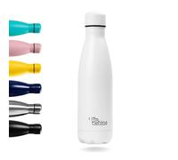 Botella de Agua Acero Inoxidable 500ml-Otto Koning-Botella Térmica con Doble Aislamiento al vacío para 12 Horas de Bebida Caliente y 24 Horas de Bebida Fría. Botella Termo a Prueba de Fugas Libre BPA