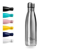 Botella de Agua Acero Inoxidable 500ml-Otto Koning-Botella Térmica con Doble Aislamiento al vacío para 12 Horas de Bebida Caliente y 24 Horas de Bebida Fría. Termo a Prueba de Fugas Libre BPA