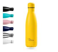 Botella de Agua Acero Inoxidable 500ml-Otto Koning-Botella Térmica con Doble Aislamiento al vacío para 12 Horas de Bebida Caliente y 24 Horas de Bebida Fría. Botella Termo a Prueba de Fugas Libre BPA