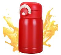 Botella de agua aislada al vacío: tapa que rebota Unidad de copa aislante de seis a doce horas, acero inoxidable para preservar e hidratar la temperatura | Estudiantes Niñas Adolescentes Niños Adultos