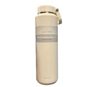 Botella de agua aislada - botella de agua de acero inoxidable | Fuga de botella térmica | Botella creativa portátil al vacío de 24 oz para senderismo escolar de viaje Camping Cycling Sports Ac