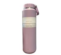 Botella de agua aislada - botella de agua de acero inoxidable | Fuga de botella térmica | Botella creativa portátil al vacío de 24 oz para senderismo escolar de viaje Camping Cycling Sports Ac