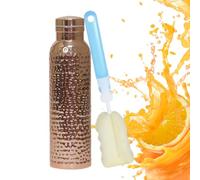 Botella de agua aislada para niños - Taza de viaje para camping - Vaso de 620 ml con textura cóncava convexa para escalada, gimnasio, viajes, fitness, senderismo, hogar, actividades al aire libre y