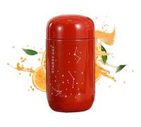 Botella de agua aislada, pequeño hervidor de huevos estrellados, termo portátil de doble pared al vacío para bebidas frías y calientes, contenedor ligero para la escuela, entrenamiento, senderismo y