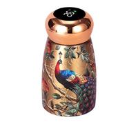 Botella de agua aislada - Taza portátil retro china, frascos de comida aislados | Pequeño vaso portátil de acero inoxidable de estilo chino | Botellas aisladas para oficinas de viaje de acampada,
