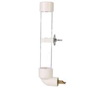 Botella de agua alimentador automático para pájaros, cerdos, hámsteres, animales pequeños, sin goteo, sin fugas, para jaulas de mascotas, 4.4 onzas