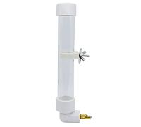 Botella de agua alimentador automático para pájaros, cobayas, hámsteres, animales pequeños, sin goteo, para jaulas de mascotas, 4.4 onzas