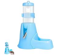 Botella de Agua Automática para Hámster 3 en 1,Bebedero y Dispensador con Soporte para Animales Pequeños,para Conejos,Chinchillas,Cobayas,Erizos,Ardillas y Hurones (80 ml)
