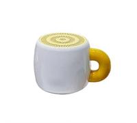 Botella de agua Bluetooth con altavoz, taza de cerámica, altavoz portátil, mini altavoz Bluetooth, taza inalámbrica portátil con batería de 800 mAh para música, viajes, escritorio, al aire libre