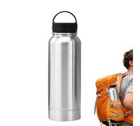 Botella de agua - Botella de hidratación premium, diseño de vacío de retención de temperatura, compartimentos secretos, botellas de agua | Botella deportiva reutilizable para camping, yoga, fitness