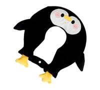 Botella de agua caliente - Almohada cervical en forma de U con diseño de animales para protección del cuello - para botella de agua caliente - Para invierno, mujeres, niños, viajes, cama