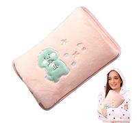 Botella de agua caliente, almohadilla térmica, bolsa refrescante cómoda, compresa térmica multifuncional de 230 g, calentador de abdomen portátil, recargable para calambres menstruales, alivio de