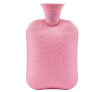 Botella De Agua Caliente, Botella De Agua Caliente De 2,0 L Con Certificación De Seguridad De Cubierta Para Alivio Del Dolor Cálido Y Terapia De Calor Frío, Gran Regalo Para Mujeres,Rosado