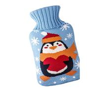 Botella de agua caliente Calentador de cuerpo Facilidad Dolores Terapia caliente Calentador de manos Botella de agua caliente Bolsa de agua caliente de goma para aliviar el dolor de espalda 5.1 x 8.6