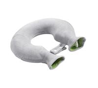 Botella de agua caliente cervical ergonómica con funda de forro polar suave para cuello y hombros, almohadilla térmica térmica para alivio muscular
