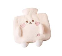 Botella De Agua Caliente Con Bolsillo De Mano Doble De Dibujos Animados Bolsa De PVC a Prueba De Fugas Para Hogar Oficina Viajes Invierno Botella De PVC a Prueba De Fugas