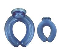 Botella de agua caliente con cubierta, 850 ml de almohadilla de calefacción de agua en forma de U caliente y fría, paquete de hielo llenable para relajación de alivio del dolor