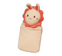 Botella de agua caliente con cubierta bolsa de agua de 2 litros con cubierta de animal de peluche linda para calentar y recongelable paquete frío caliente para aliviar el dolor calambres espalda cuello pies calambres menstruales