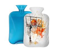 Botella de agua caliente con funda de 2 L, para deportes de rugby, para adultos, calentador y alivio del dolor