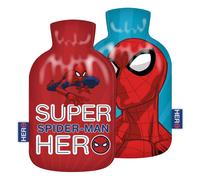 Botella de agua caliente con funda Spiderman 1,5 litros