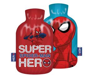 Botella de agua caliente con funda Spiderman 1,5 litros
