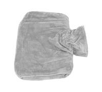 Botella de Agua Caliente con Inyección de Agua, Bolsa de Agua Caliente Engrosada Desmontable para Alivio del Dolor, Uso Seguro para el Hogar(gris)