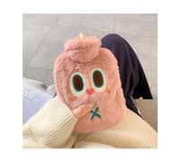 Botella de agua caliente con tapa, bolsa de agua caliente llena de agua para cama, bonita bolsa de agua caliente de felpa, calentador de manos grande