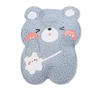 Botella de agua caliente con tapa,Botella de agua caliente | Bolsa de agua con calor de dibujos animados lindo Botella de agua caliente | Cómoda botella de agua calentada con animales de peluche para
