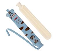 Botella de agua caliente con tapa,de agua caliente para invierno,de larga de de invierno 2L - Calentador de manos portátil, calentador de cama con suave para cintura y pies