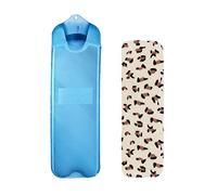 Botella de Agua Caliente de 2000 Ml Llena de Agua Tiras Largas Grandes Estudiantes Edredón Cálido Artefacto de La Cabeza Inferior Hombro Columna Cervical