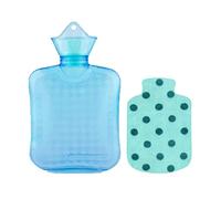 Botella de Agua Caliente de 750 Ml Llena de Agua de Tamaño Mediano para Mantener Las Manos Calientes Estómago Y Estómago Seguros Comprimir Caliente Hombro Y Columna Cervical Estudiante Lindo
