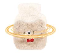 Botella De Agua Caliente De Gran Capacidad, Calentador De Goma Térmica, De Tela Aislada, Contenedor De Terapia De Calor Relajante, Recipiente Calefactor Reutilizable | Para Cuello Hombro Cintura