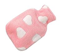 Botella de agua caliente de invierno, calentador de cama para pies, bonita funda de relleno de 1 litro, calentador de pies de mano, botella de agua caliente para mujeres, personas mayores y niños